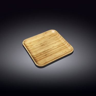 Bamboo Square Plate For Appetizers